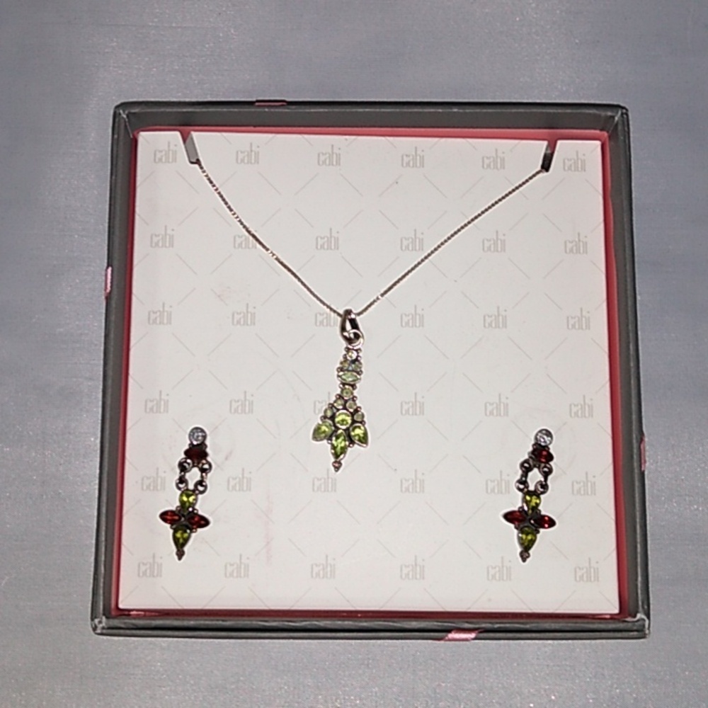18 inch Sterling necklace and earring set